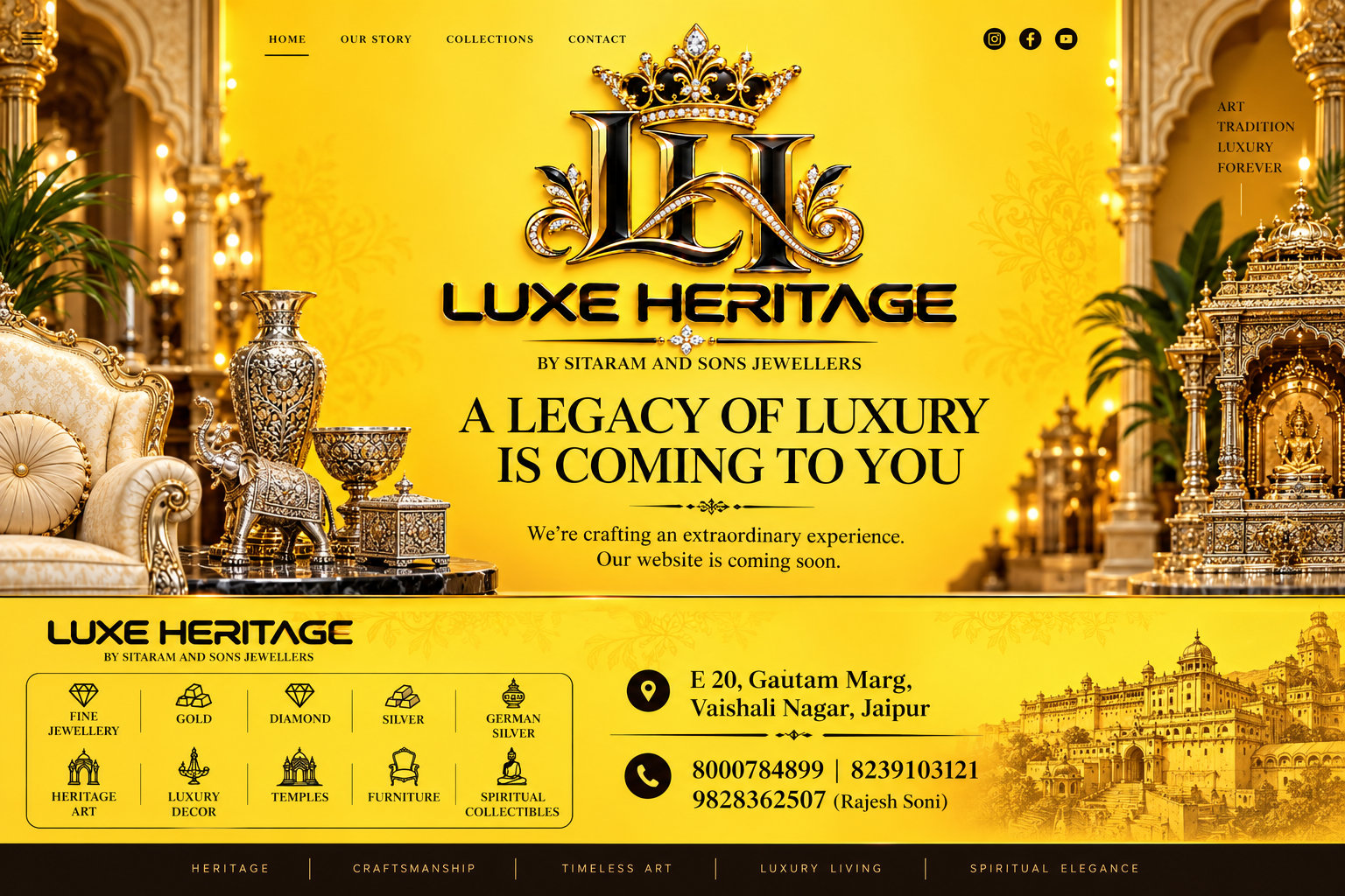 Luxe Heritage — A legacy of luxury is coming to you